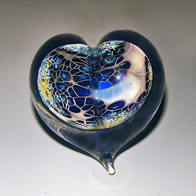 Galaxy Heart Paperweight