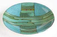 Turquoise Strata Bowl