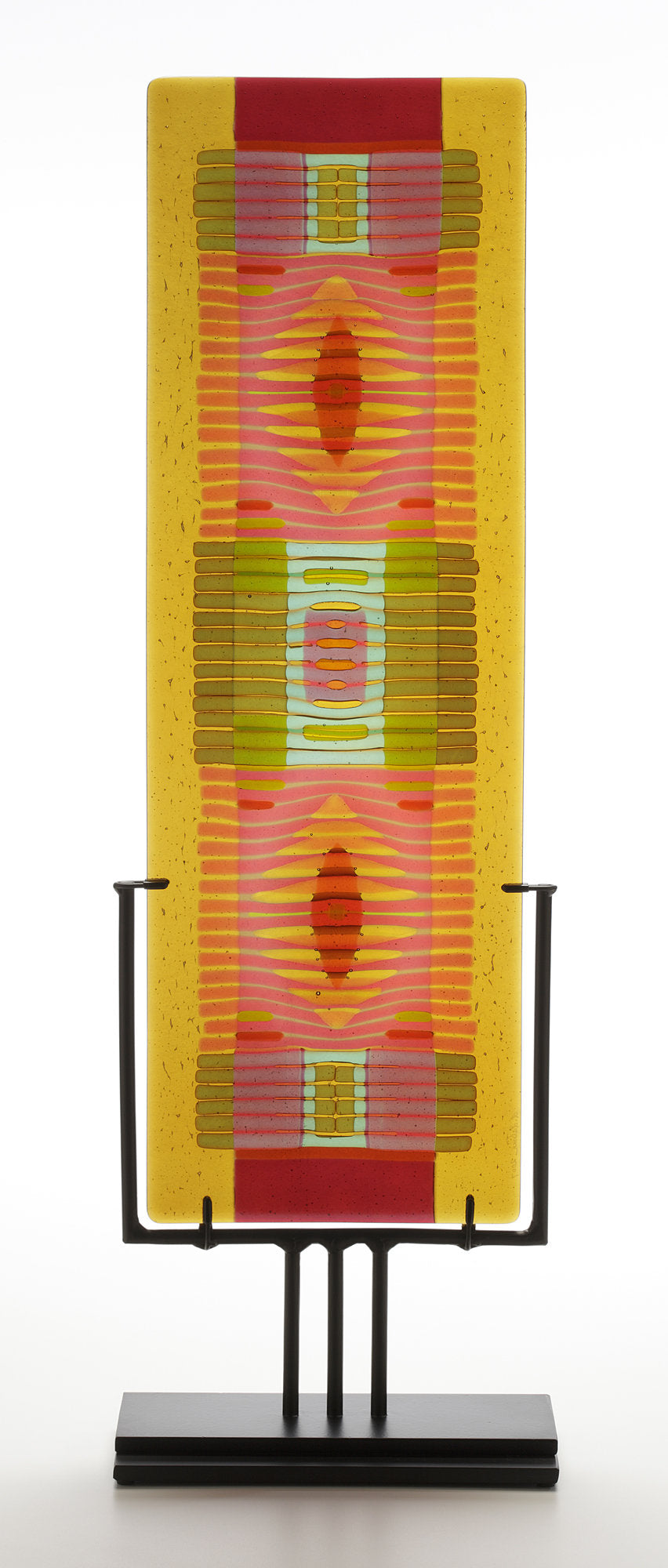 Amber/Salmon Line Work Vertical