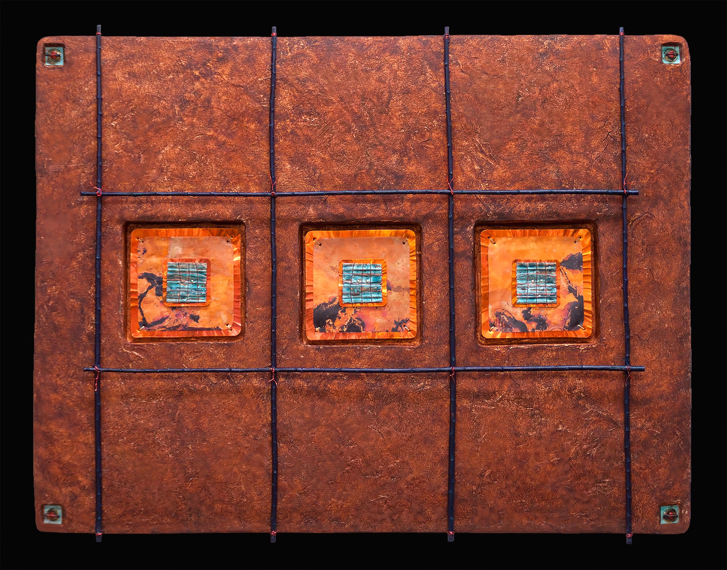 Jewels from Within: M Rectangle with Sticks
