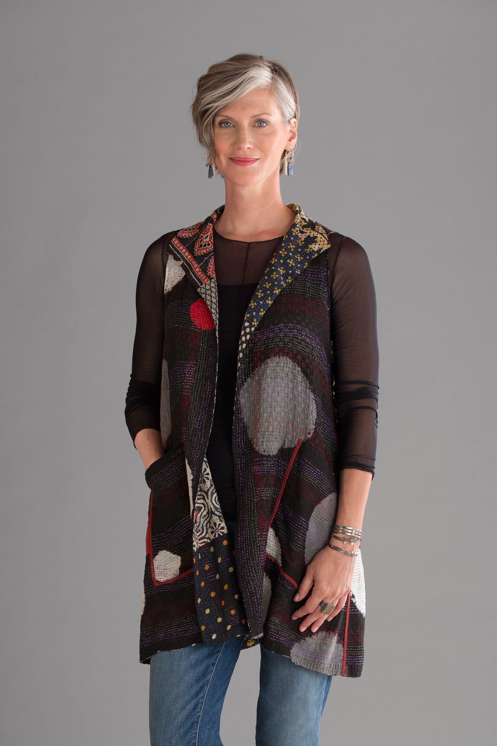 Wing Collar Vest · Artful Home