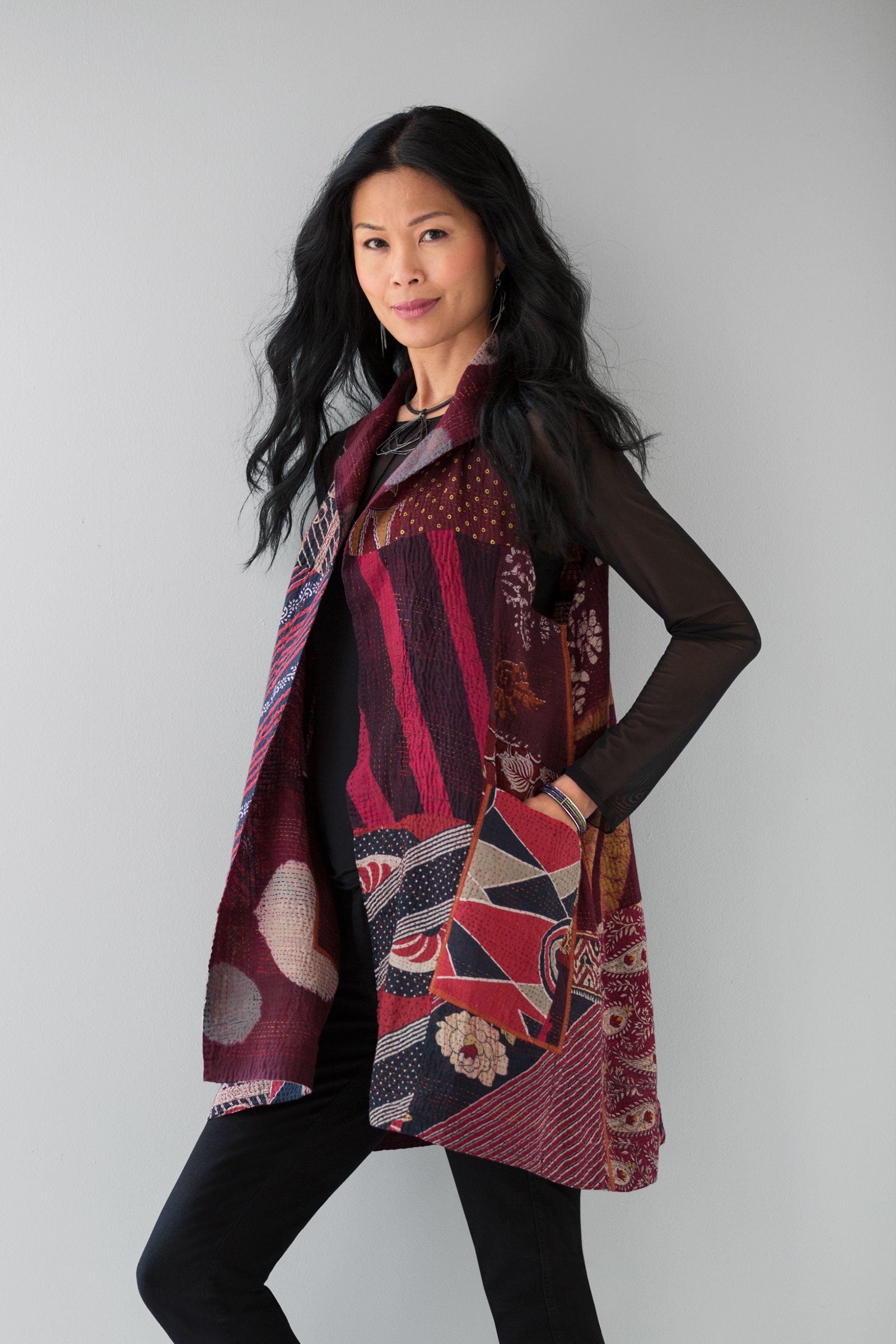 Wing Collar Vest · Artful Home