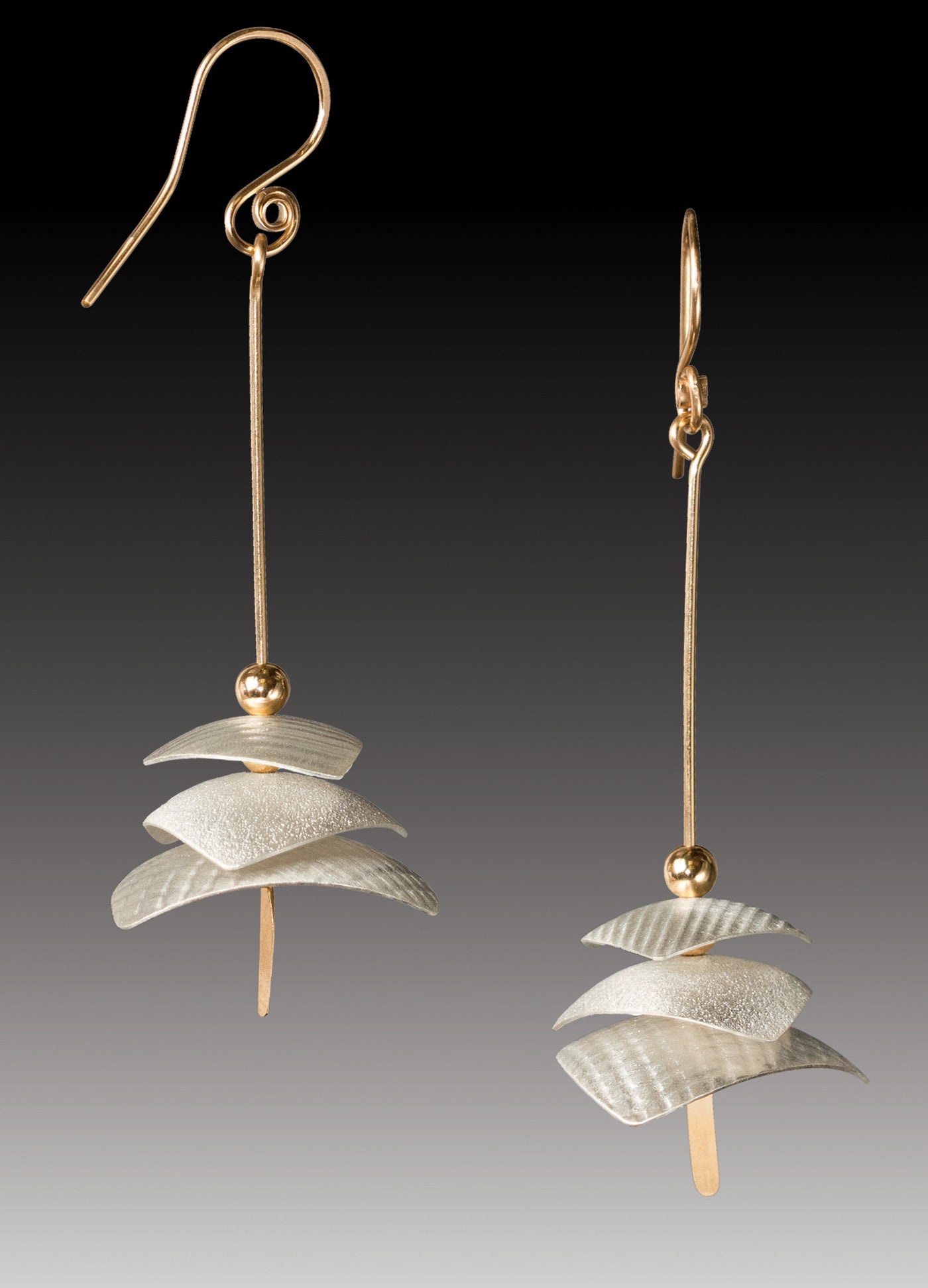 Pagoda Drop Earrings