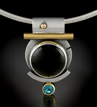 Round Black Onyx Pendant