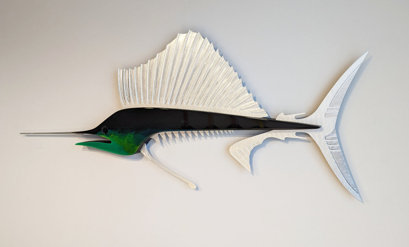 Blue Black Sailfish