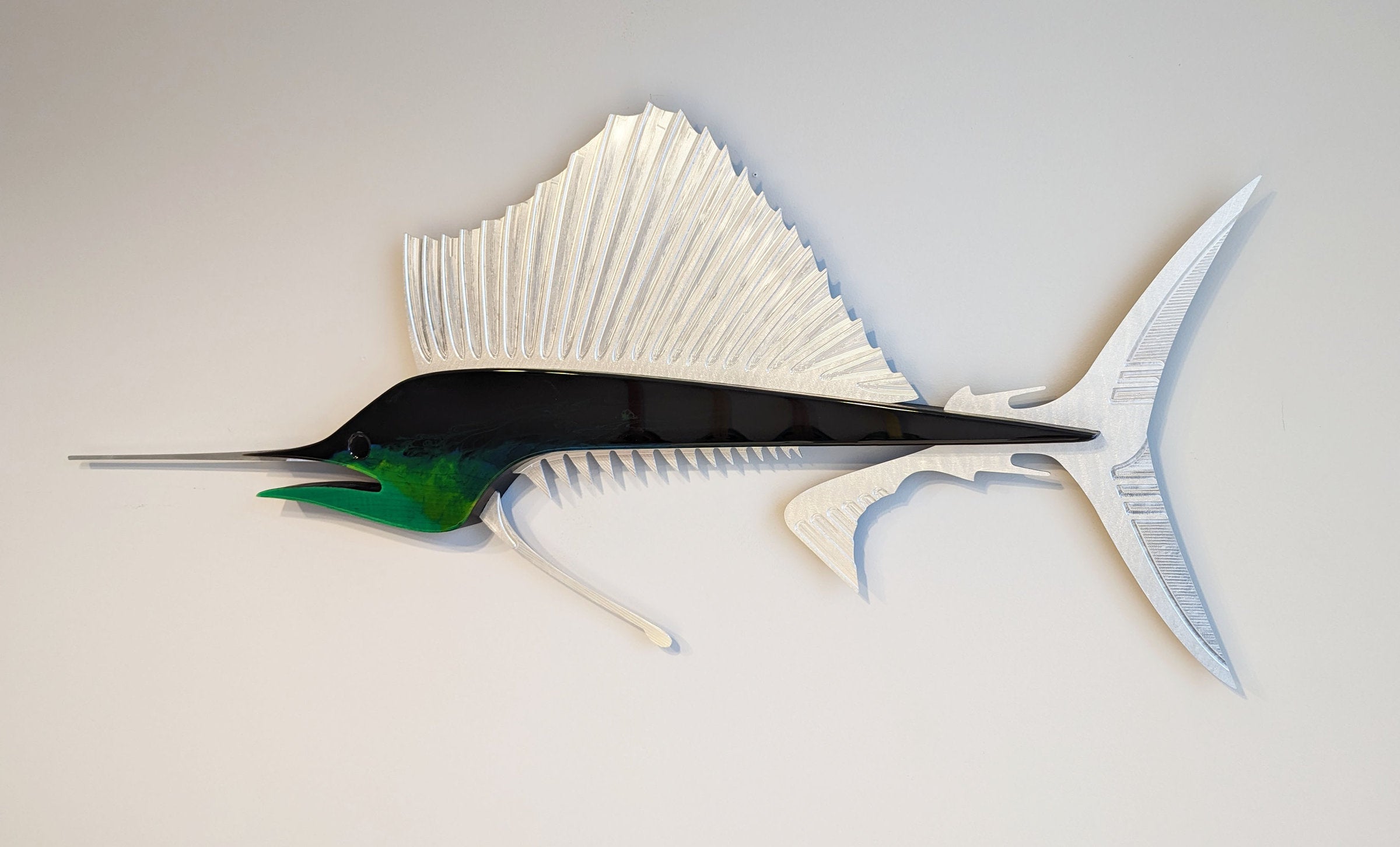 Blue Black Sailfish