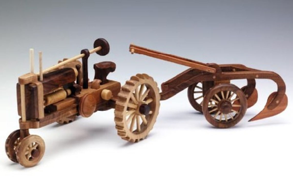 Tractor with Plow