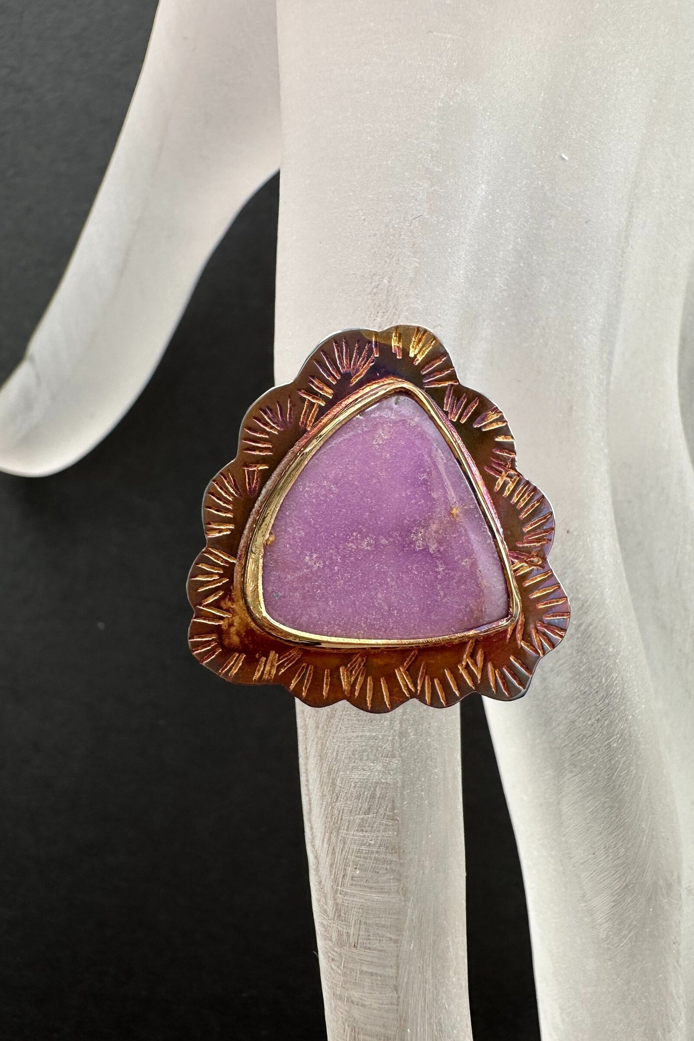 Lavender Love Ring