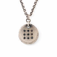 Black Diamond Grid Pendant