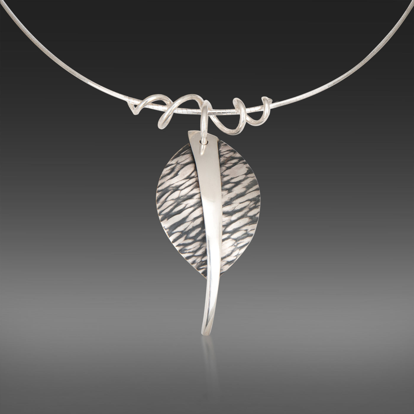 Elm Leaf Pendant