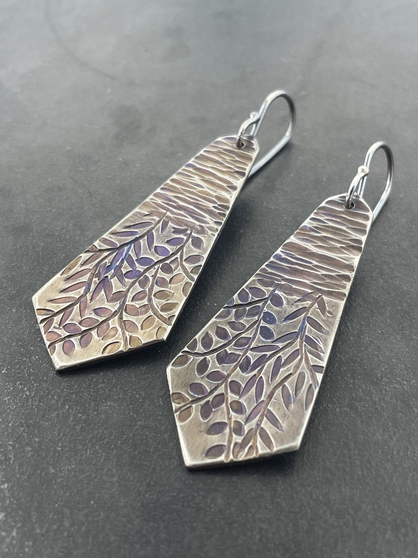 Geometric Raindrop Earrings