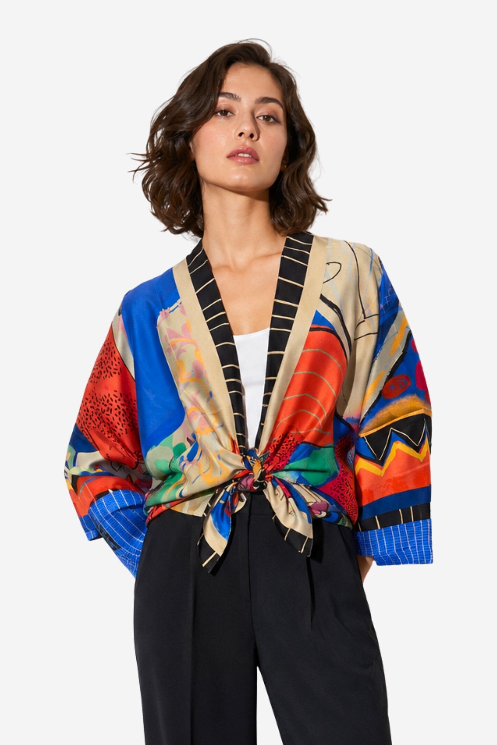 Silk Kimono Robe