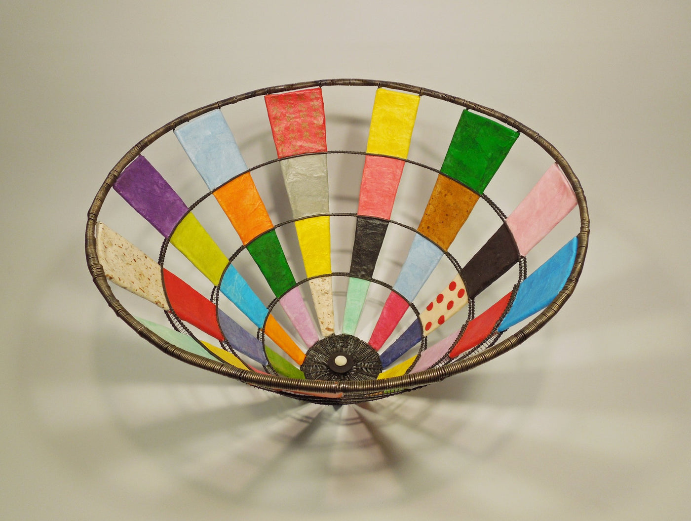 Color Swatch Basket in Multicolors