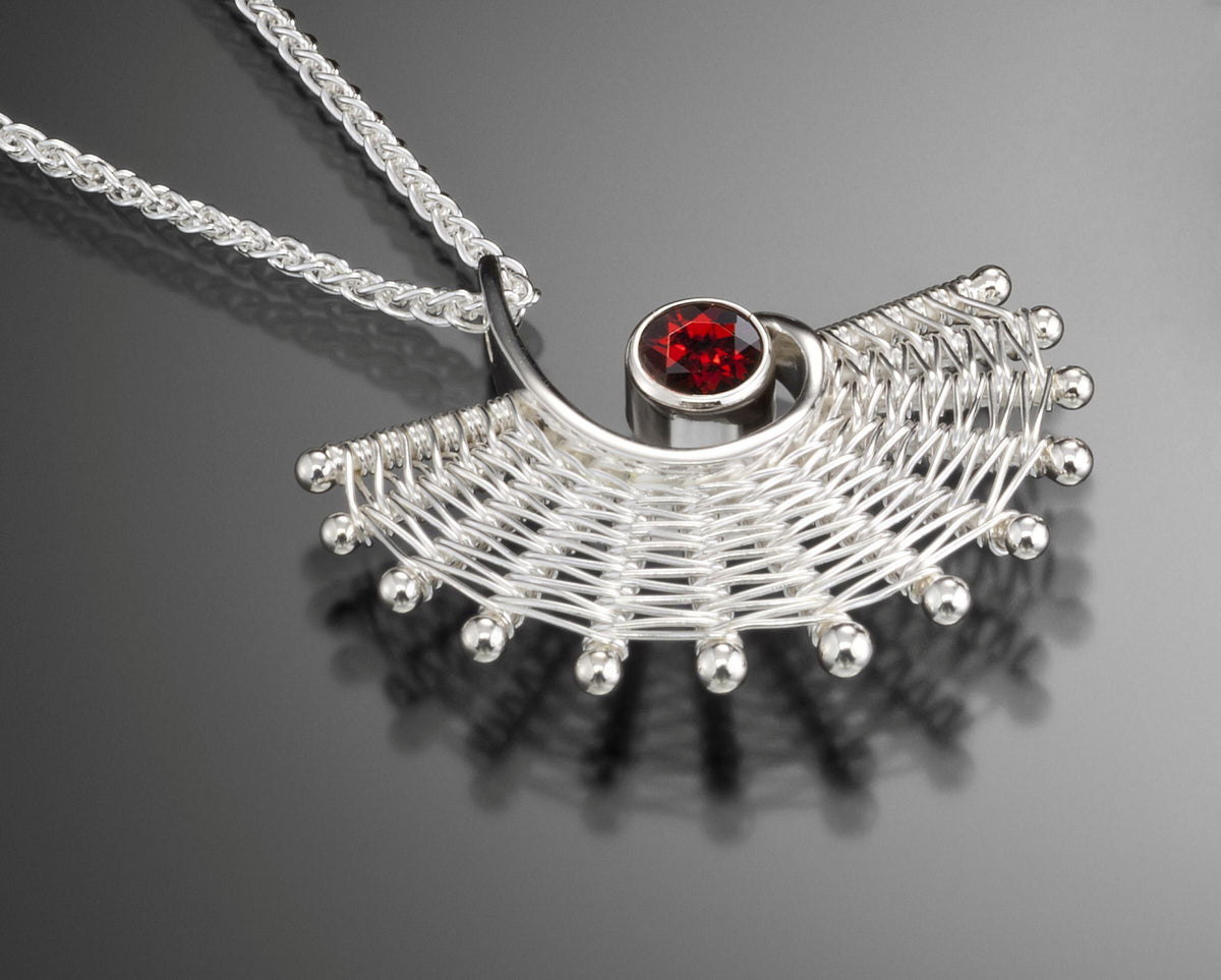 Red Garnet Fandango Pendant