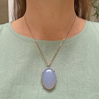 Chalcedony Jungle Pendant