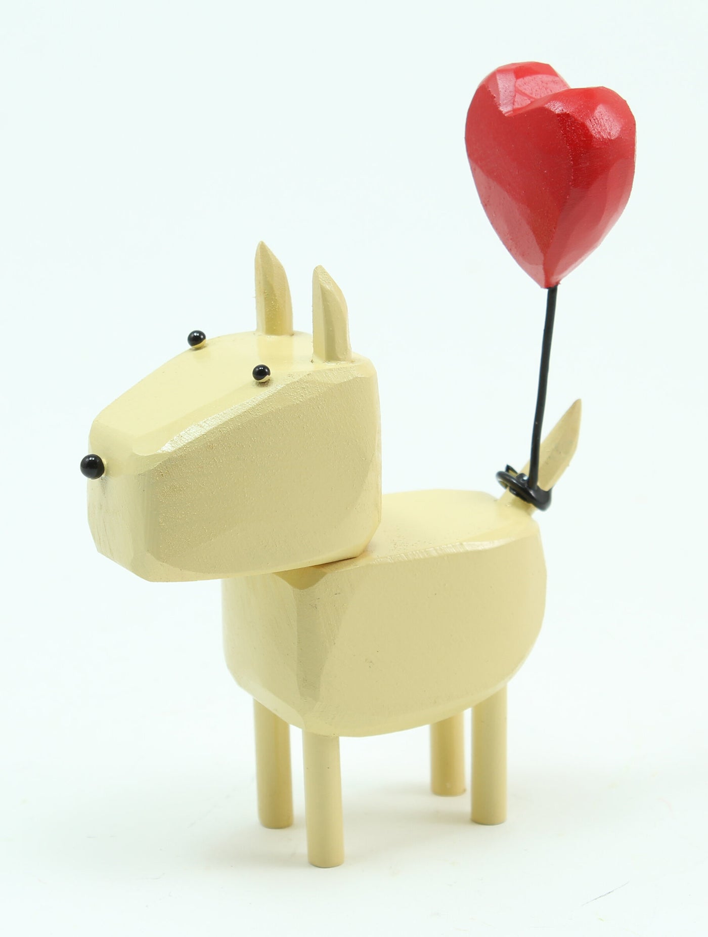 Scottie with Heart Balloon