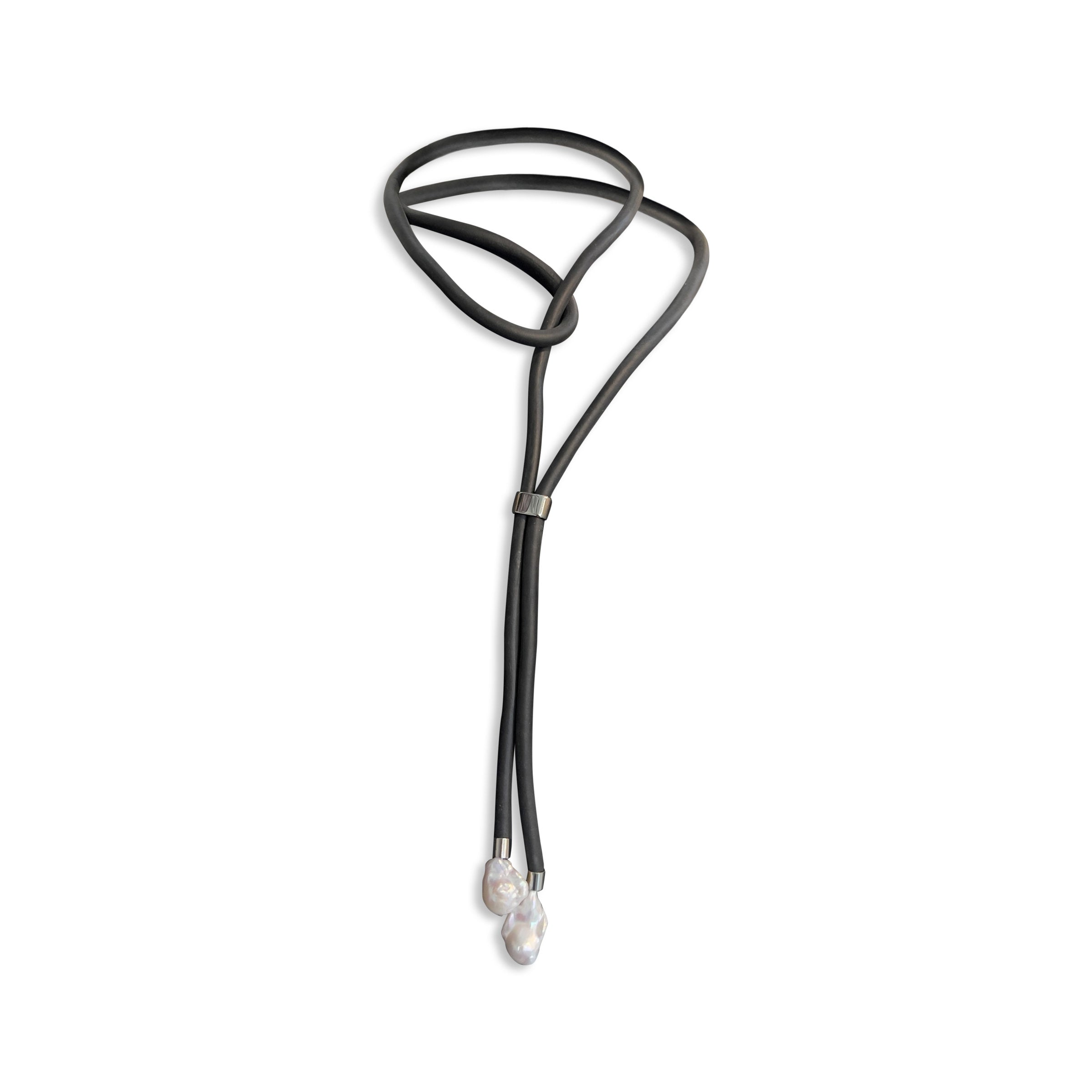 Long Baroque Pearl Lariat
