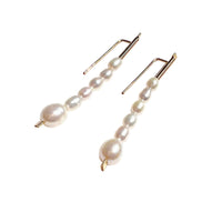 Stick Melange Hook Earrings