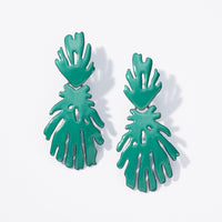 Staghorn Fern Earrings