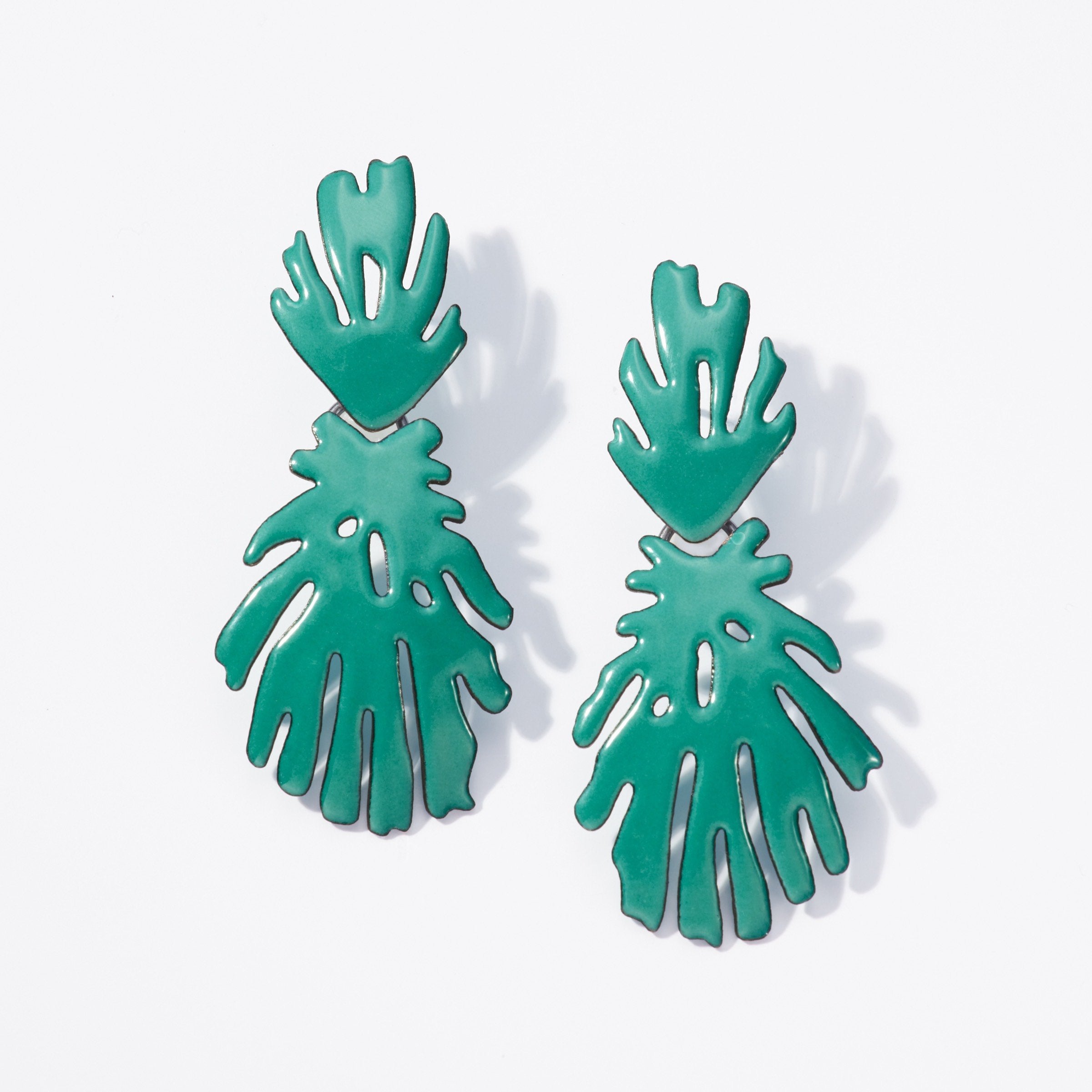Staghorn Fern Earrings