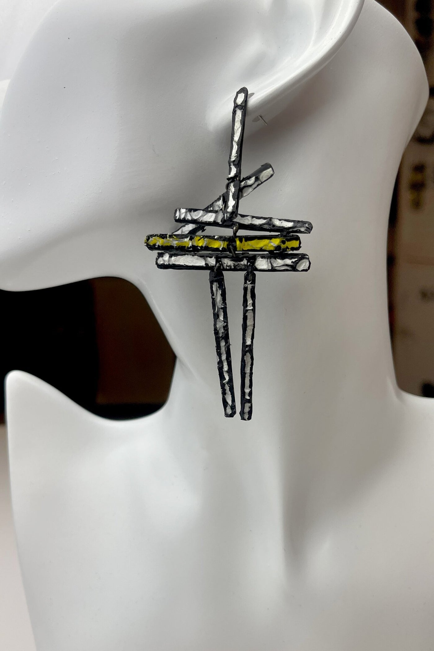 Lines Drop Earrings
