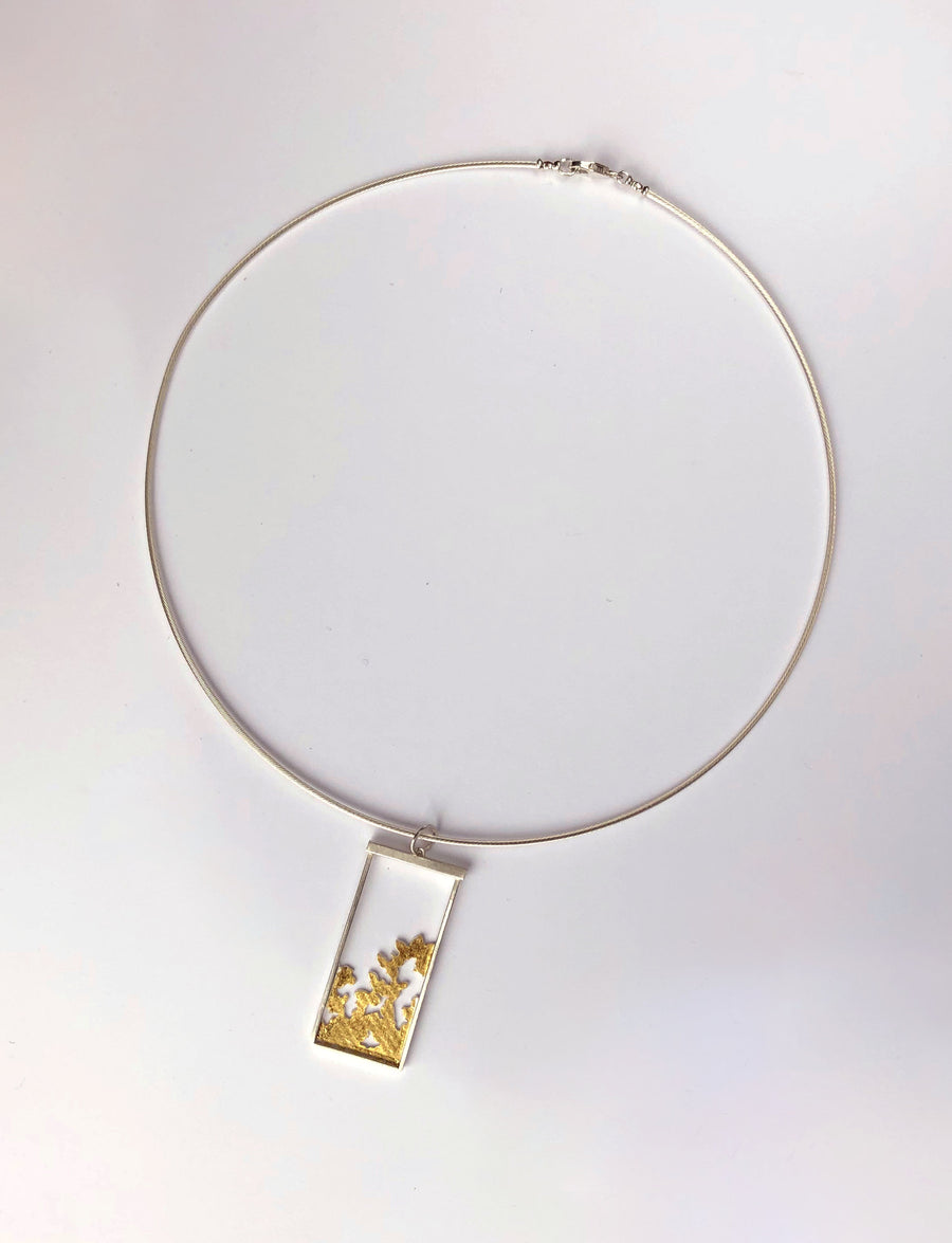 Trees Outside My Window Pendant Necklace