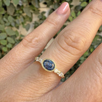 Oval Montana Sapphire Westport Ring