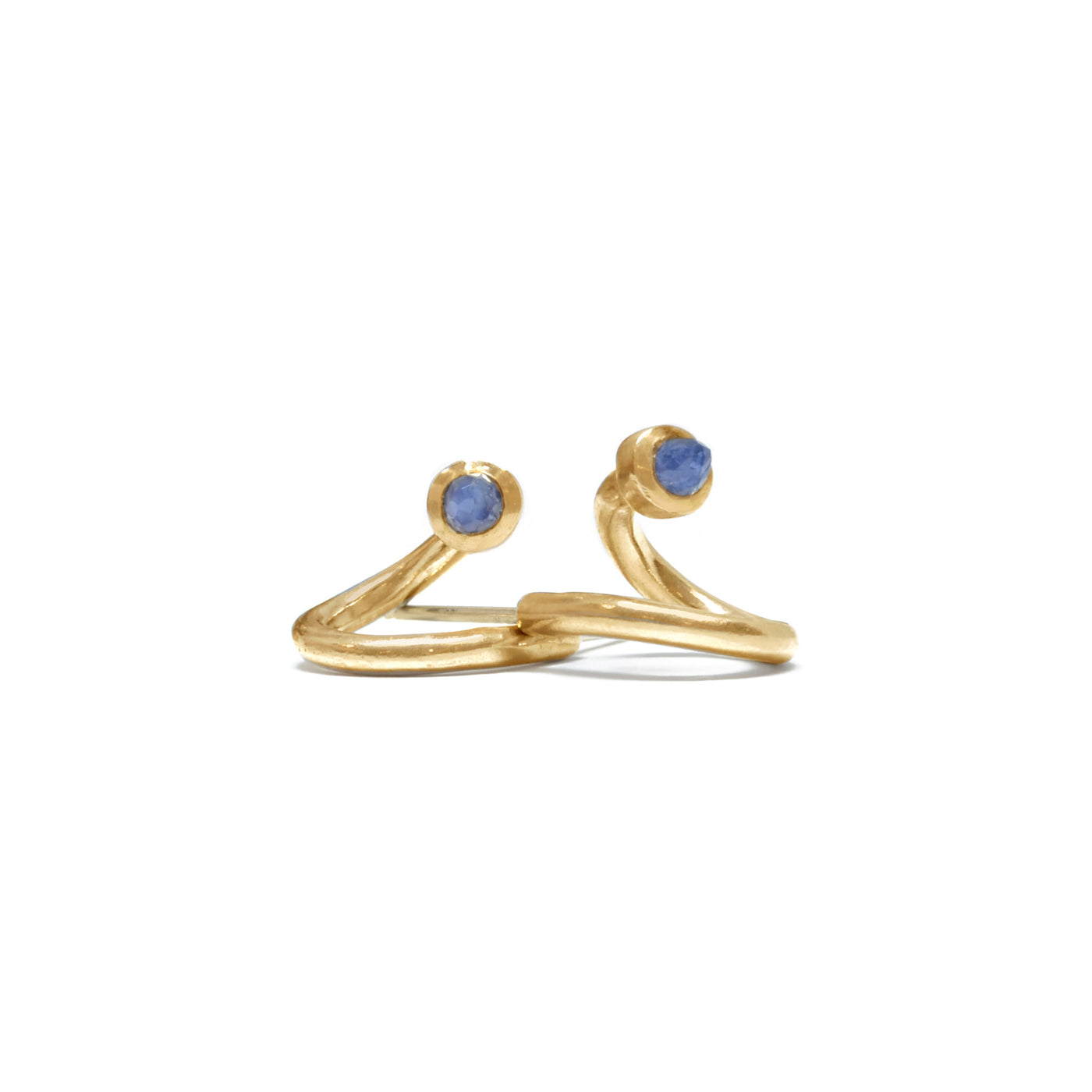18k Gold Earrings, no charms