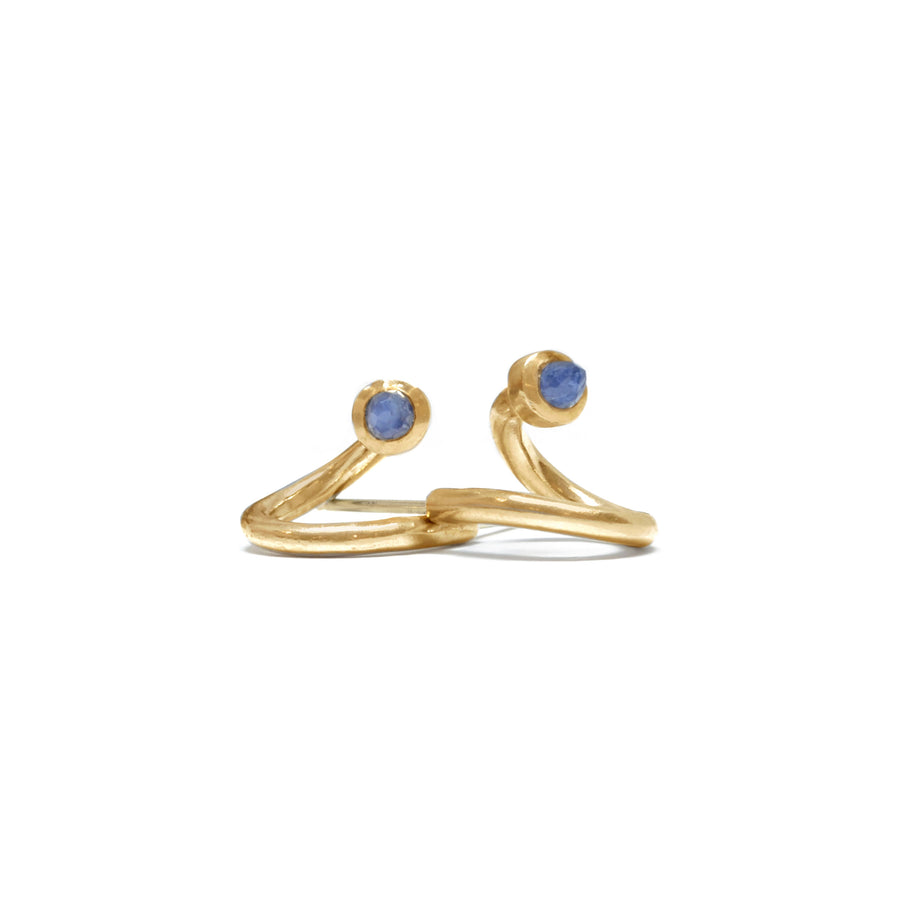 18k Gold Earrings, no charms