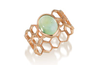 Prehnite Rose Gold