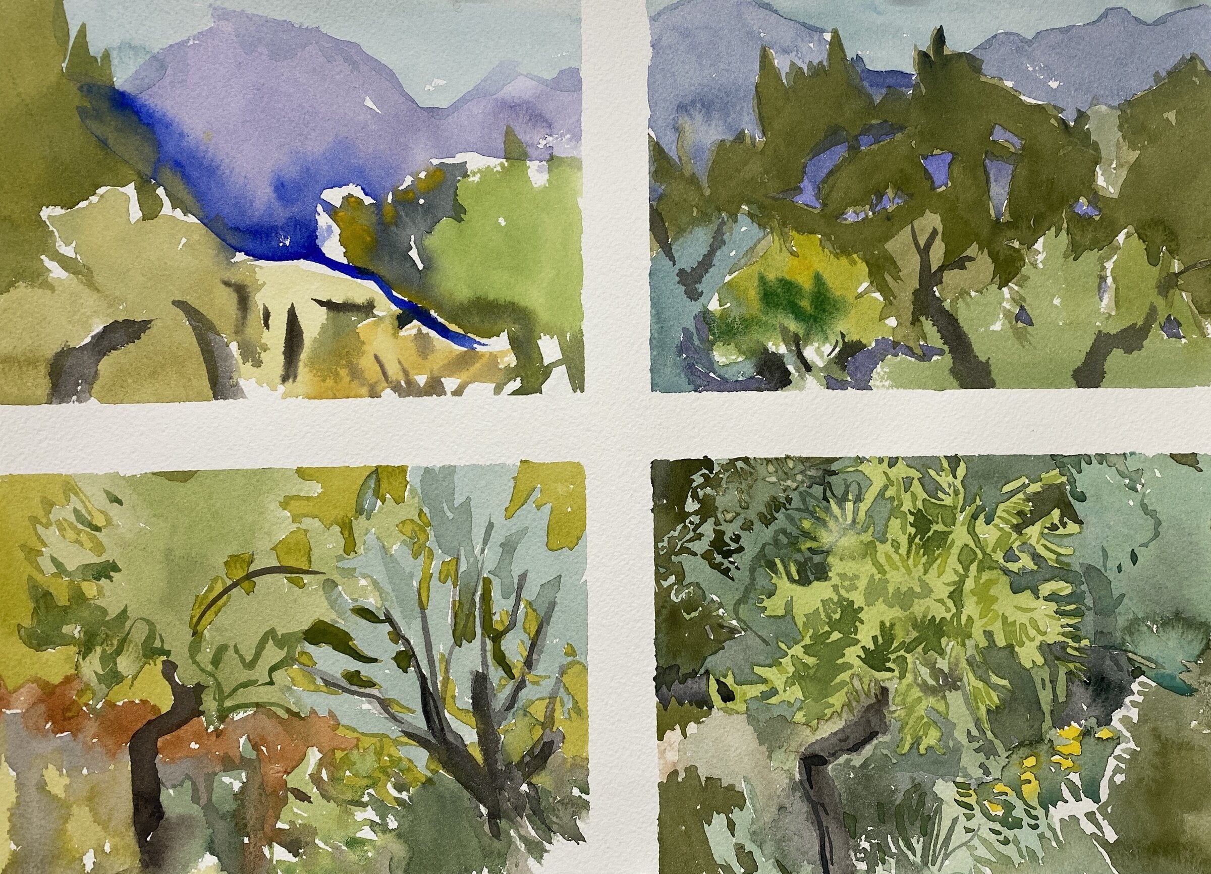 Four Landscape Studies
