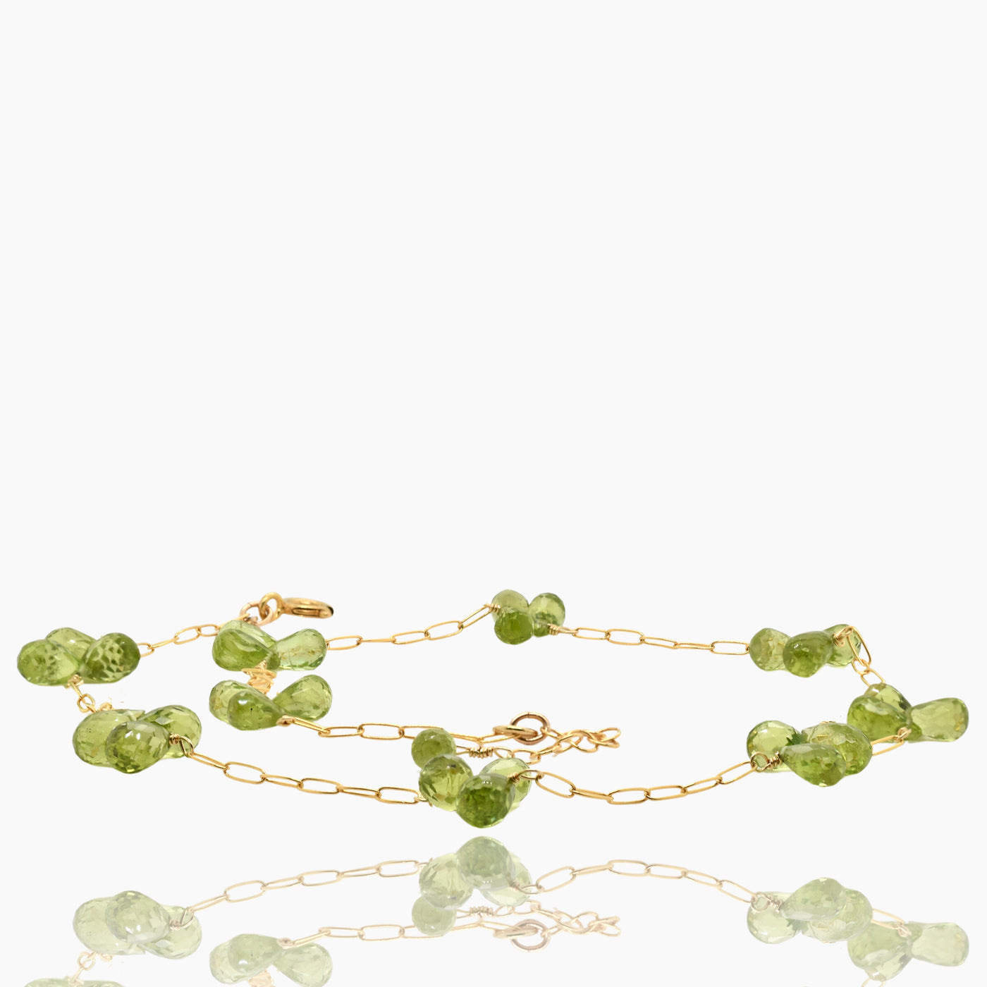 Peridot Fine Gold Necklace