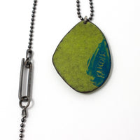 Green Line & Edge Pendant