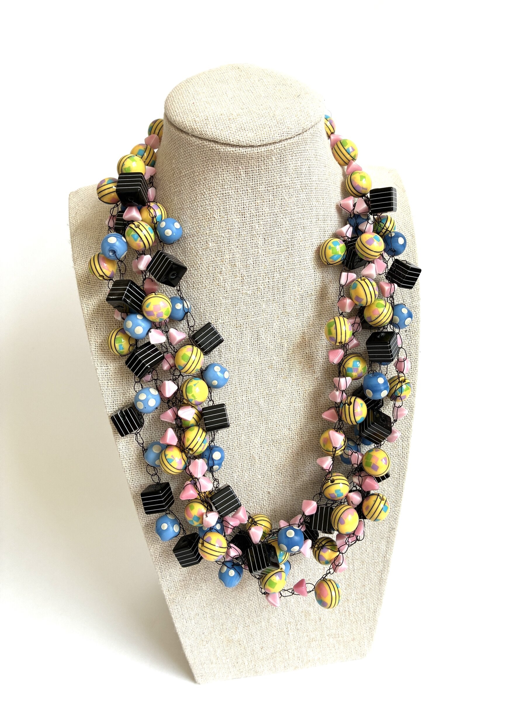 Stripes 'n' Dots Necklace