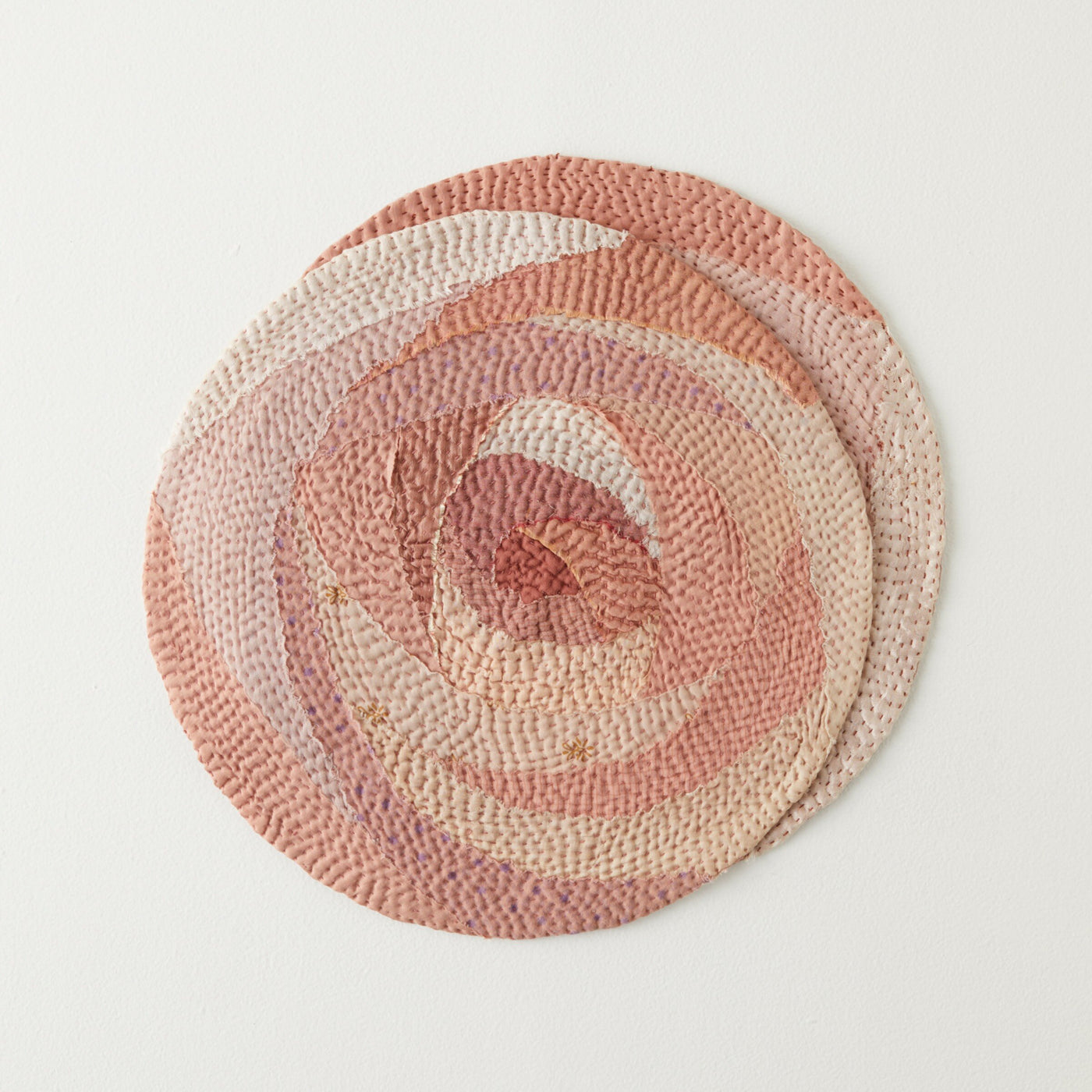 Rose Kantha Placemat Set