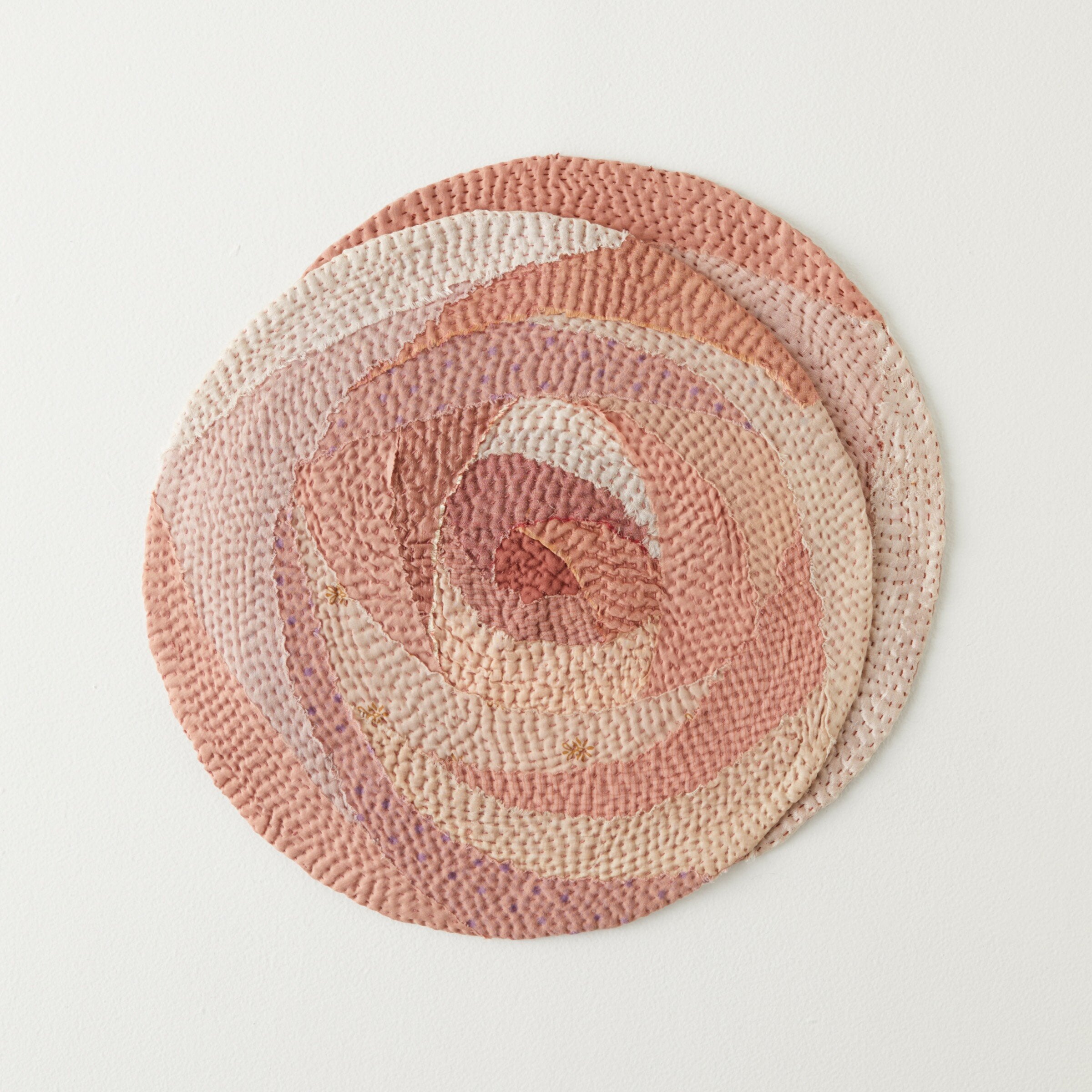 Rose Kantha Placemat Set