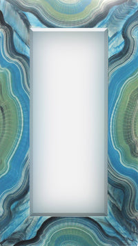 Archipelago Painted Mirror