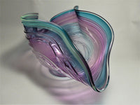 Emerald Folded Bowl I
