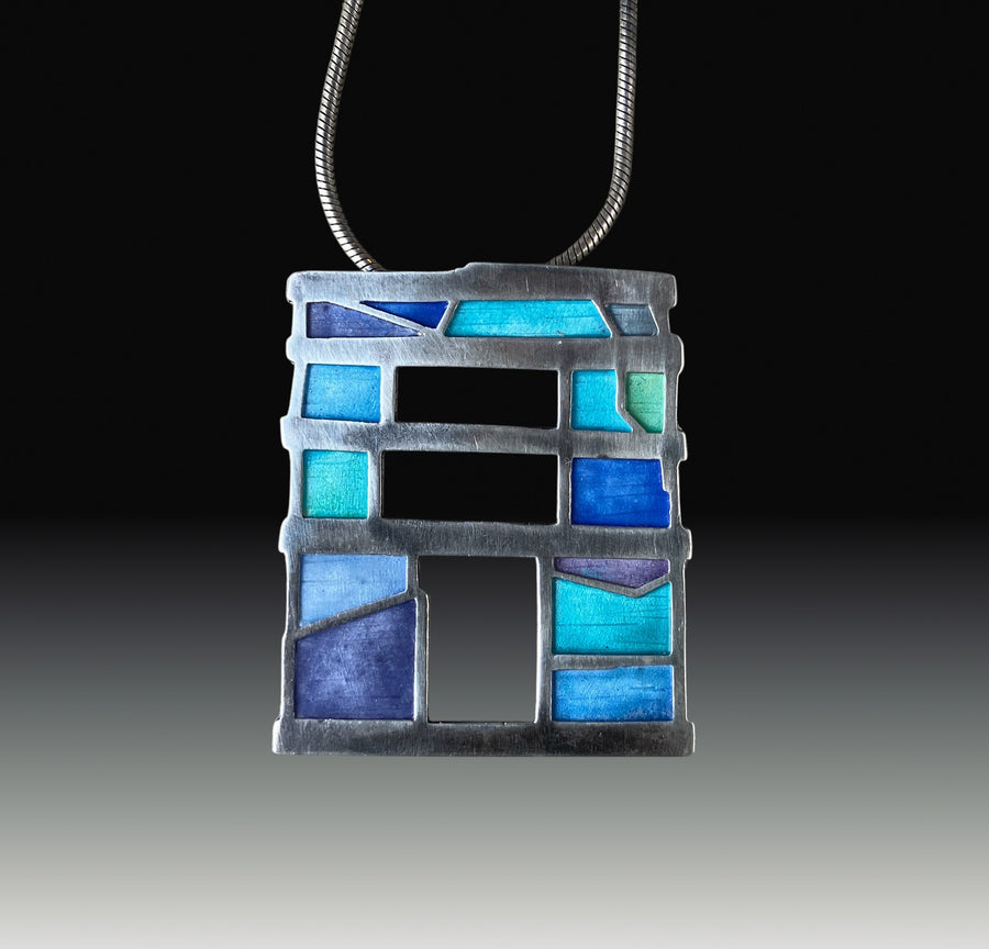 Irish Stone Barn Window Pendant