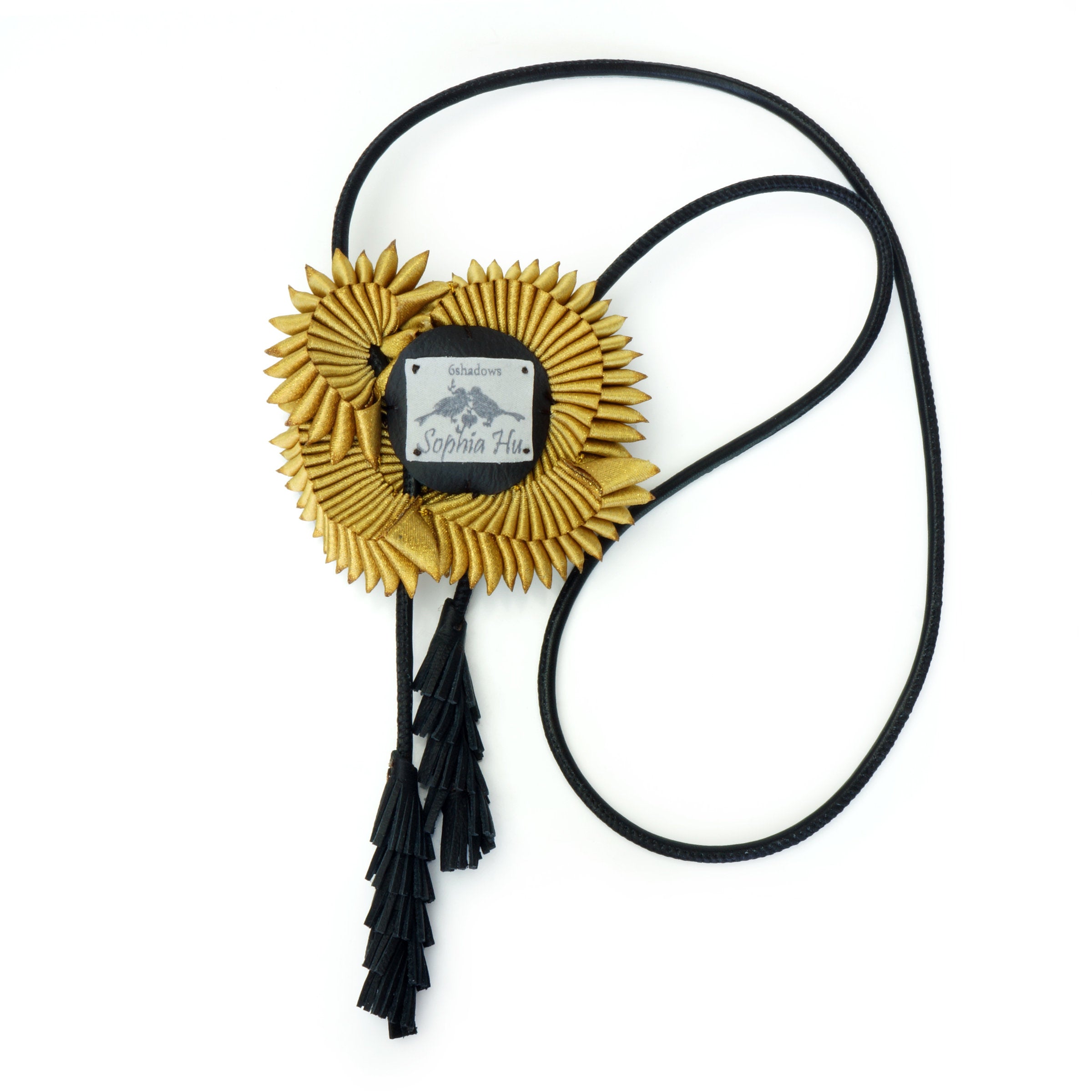 Chrysanthemum Bolo Necklace