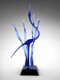 Serene Dance in the Marsh, Blue Waters