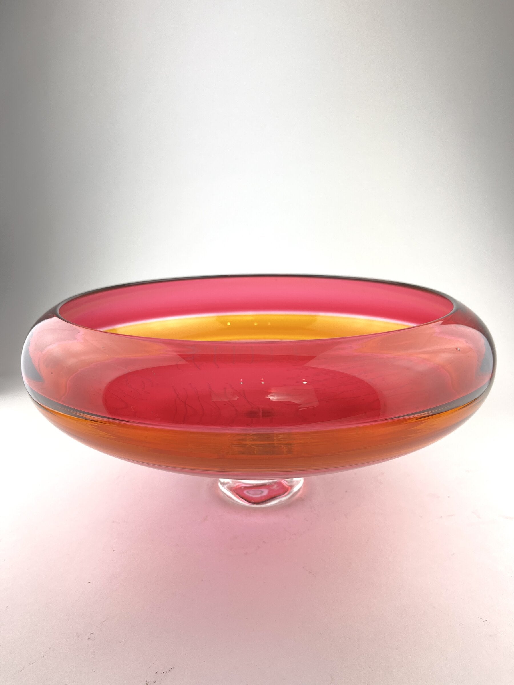 Pink and Gold Patchwork Encalmo Bowl