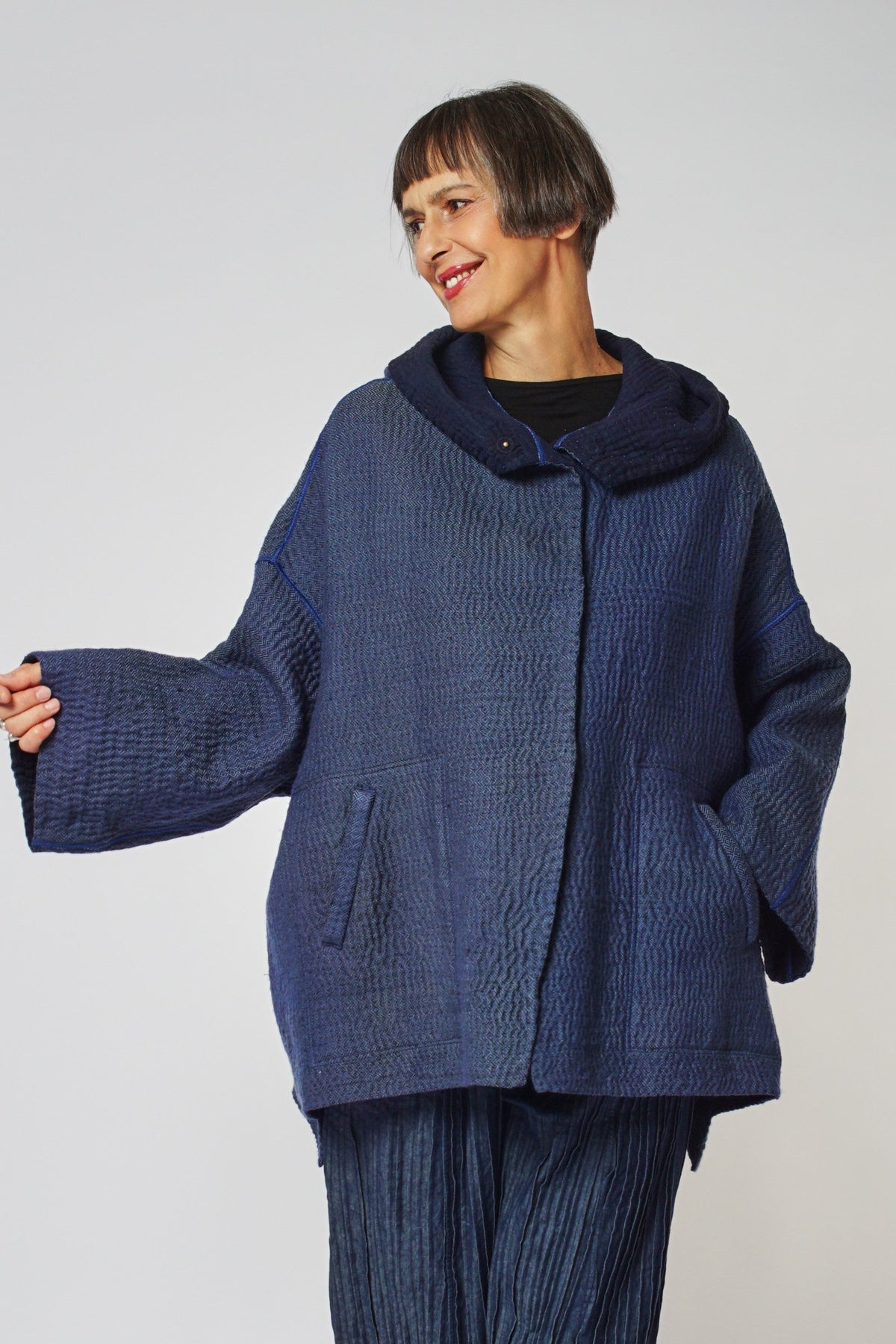 Hoodie Poncho #3