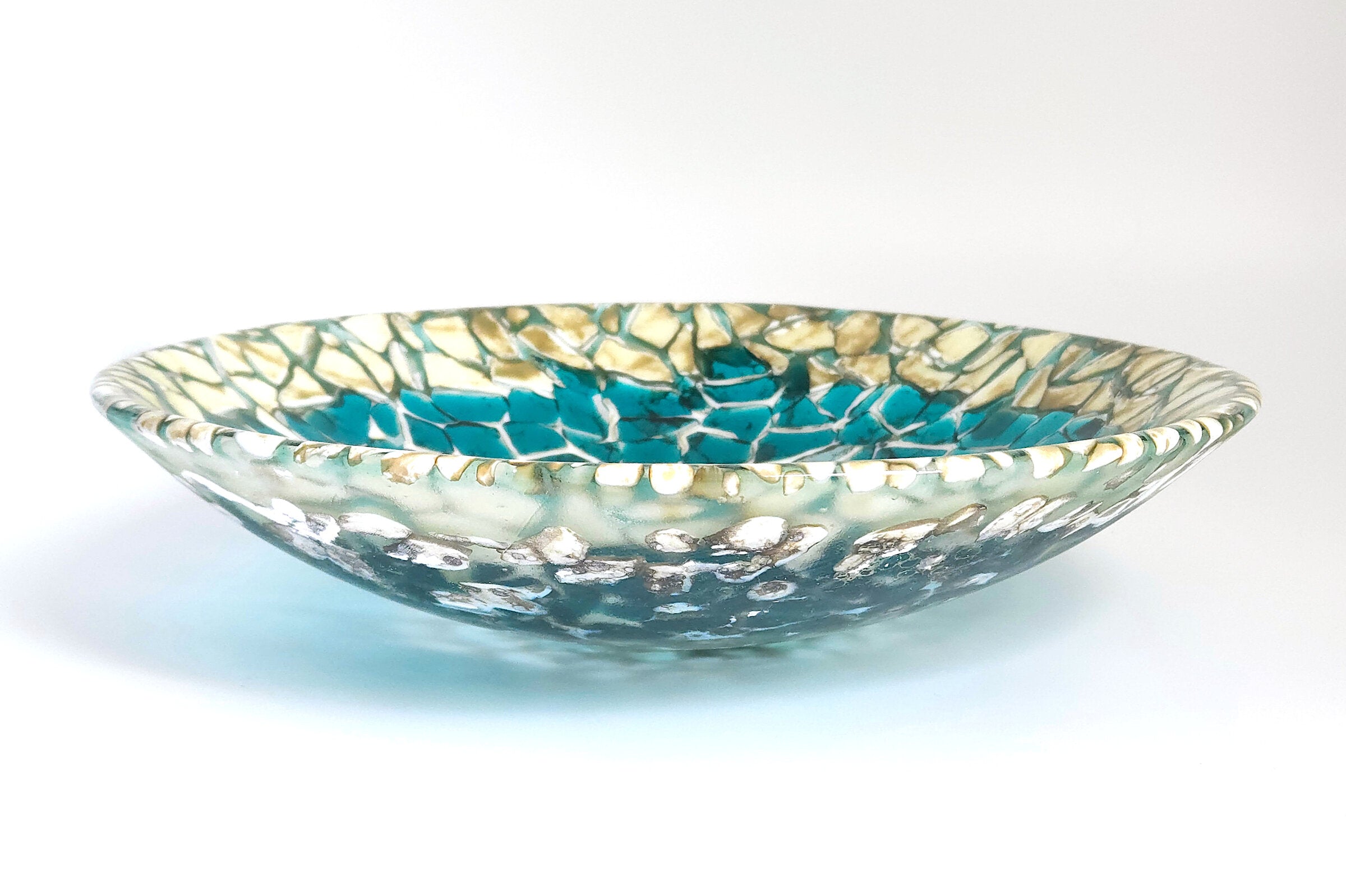 Saunter Series Bowl, Seaside Mosaic