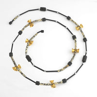Dalmatian Jasper Buttercup Necklace