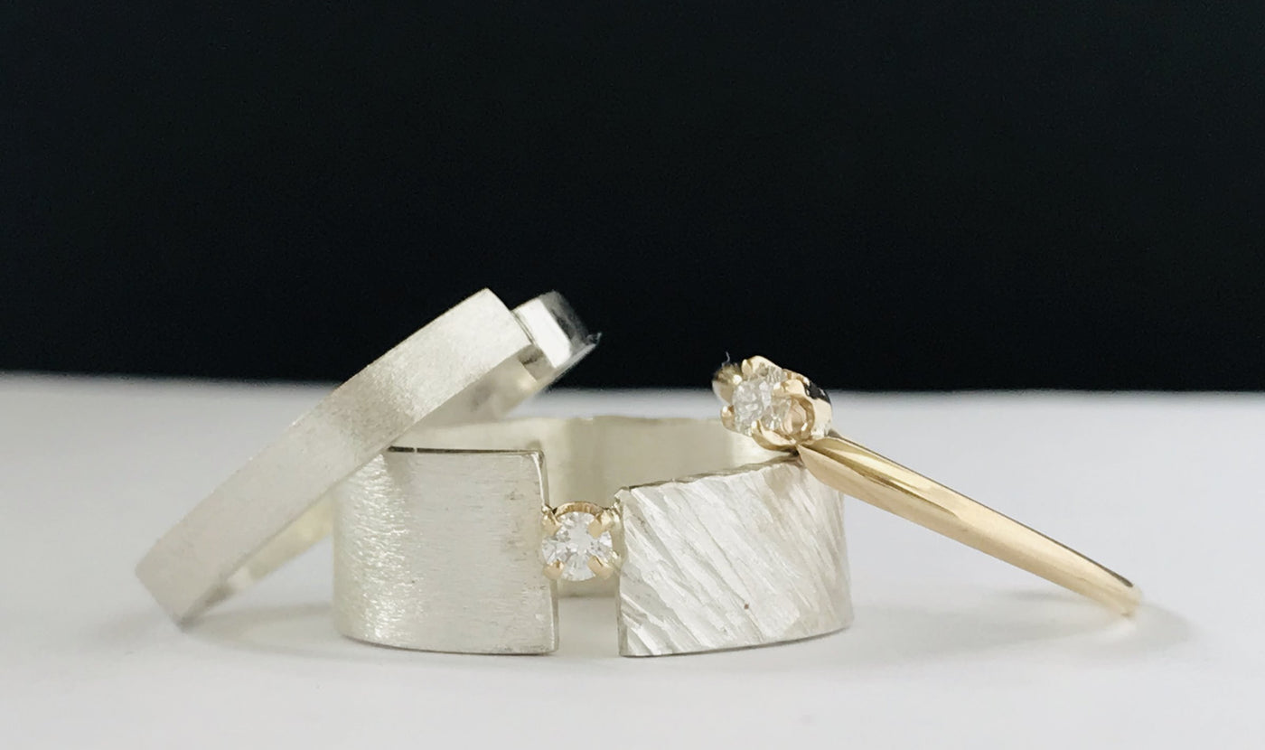 Happy Choices Stacking Rings