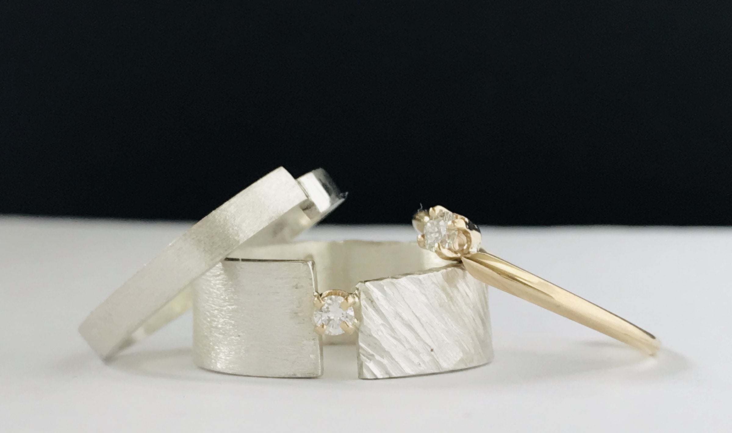 Happy Choices Stacking Rings