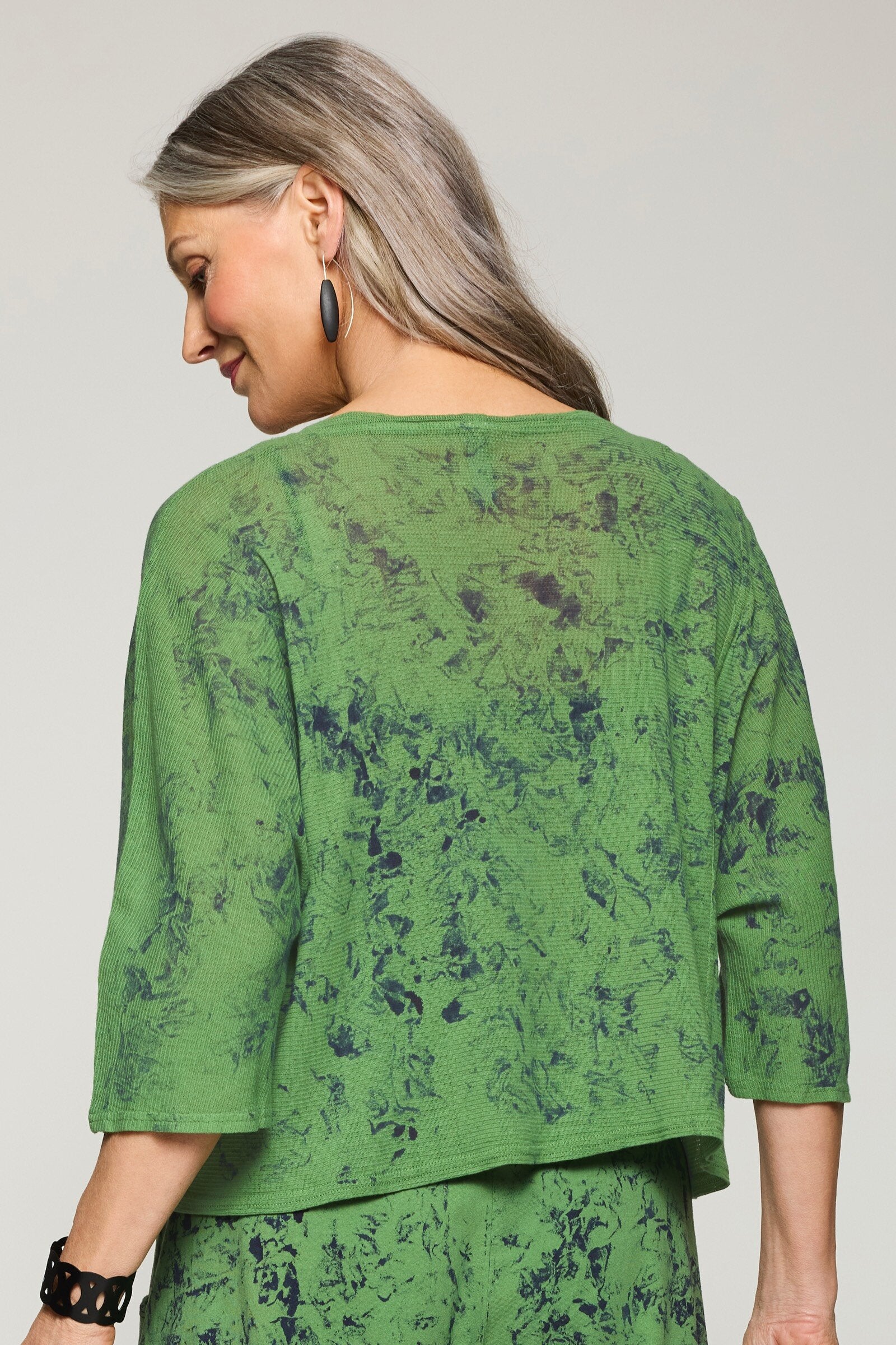 Mesh Dolman Top