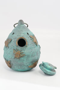 Honey Bee Verdigris Birdhouse