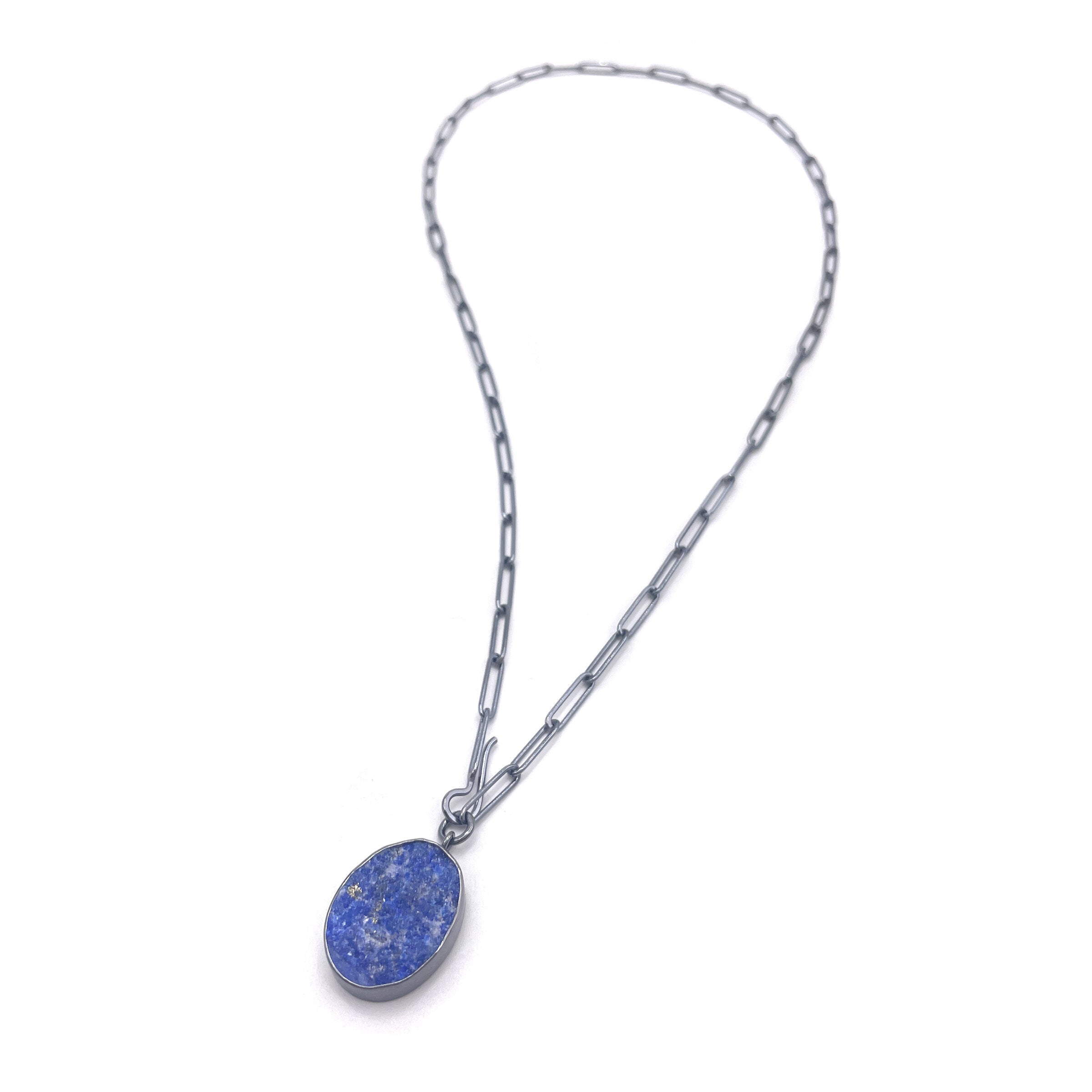 Raw Lapis Lariat